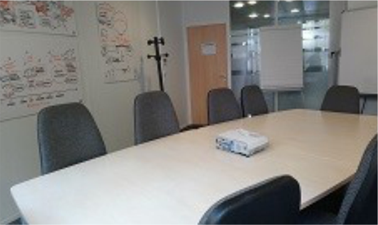 Salles pouvant accueillir jusqu'à 10 personnes